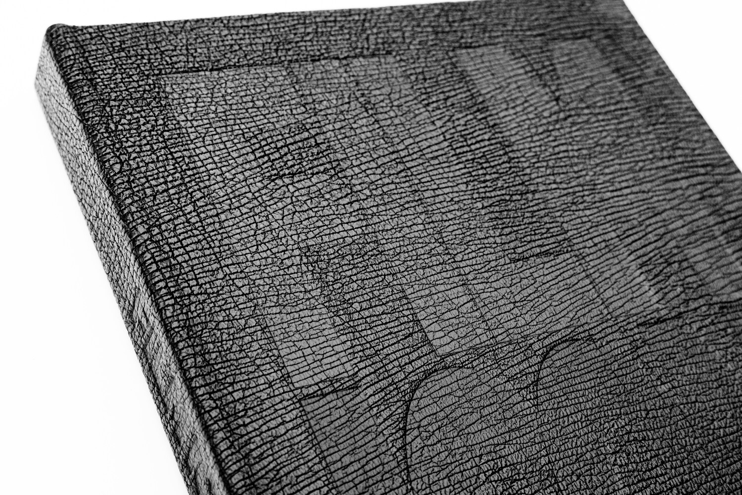 Leather Bound Black 1 of 4 - 13x17" - $5000